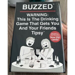 Brand New! BUZZED Drinking Card Game